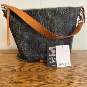 Consuela Rattler Hobo bag